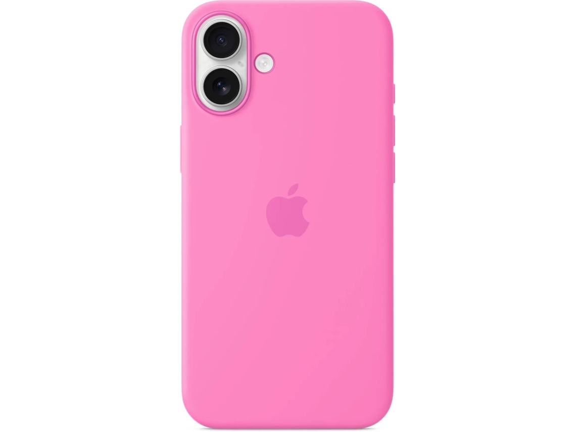 Capa Silicone APPLE para iPhone 16 Plus (Peony)