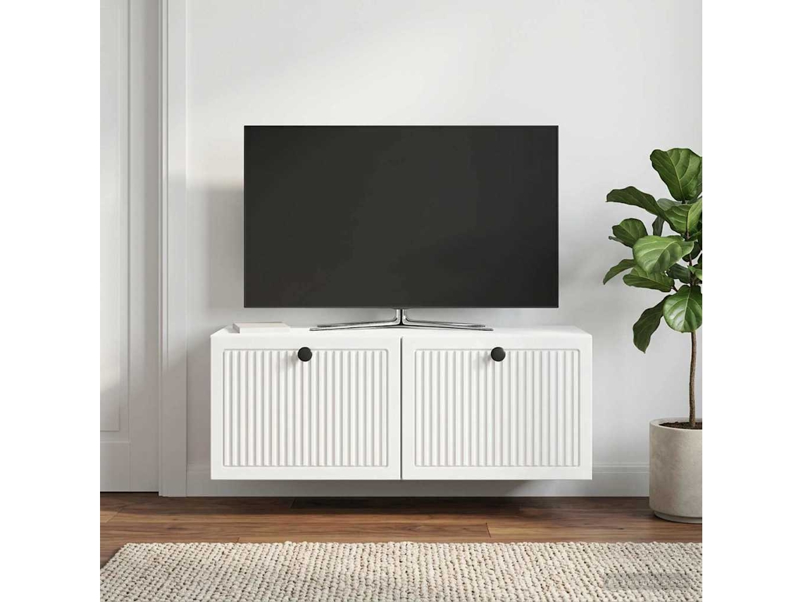 Vidaxl Gabinete De Tv De Parede Branco 78,5 X 31 X 30 Cm