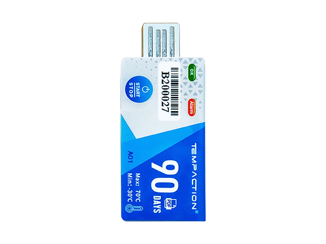Registrador de Temperatura USB Descartável 90 Dias | S/MARCA