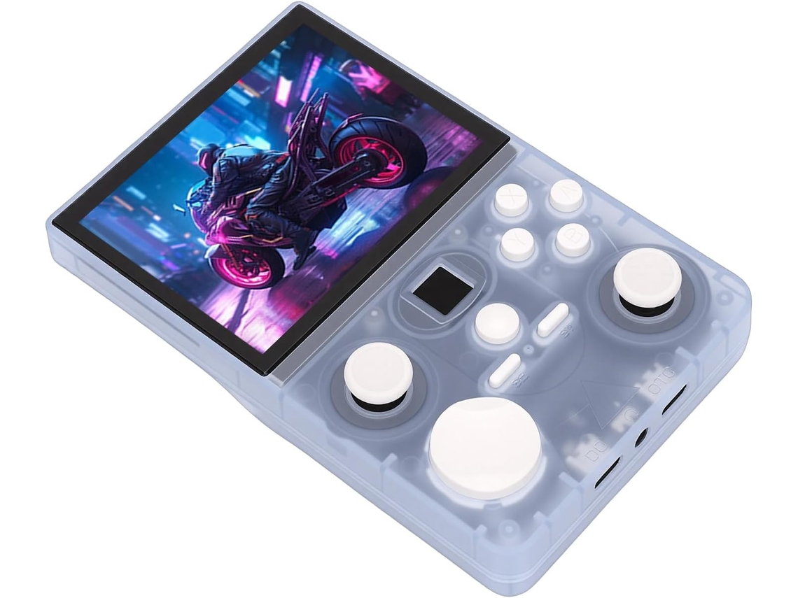 Console de Jogos Portátil Retrô com Tela Mipi Hd de 3,5 Polegadas, Dois Joysticks e Bateria de 4000 Mah. SFUSHOS