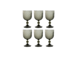 Conjunto de Copos HOME ESPRIT Cristal 325 Ml 6 Unidades