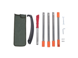 Podador de árvore Primerox com haste extensível e serra manual para poda de galhos jardim (85.83in)