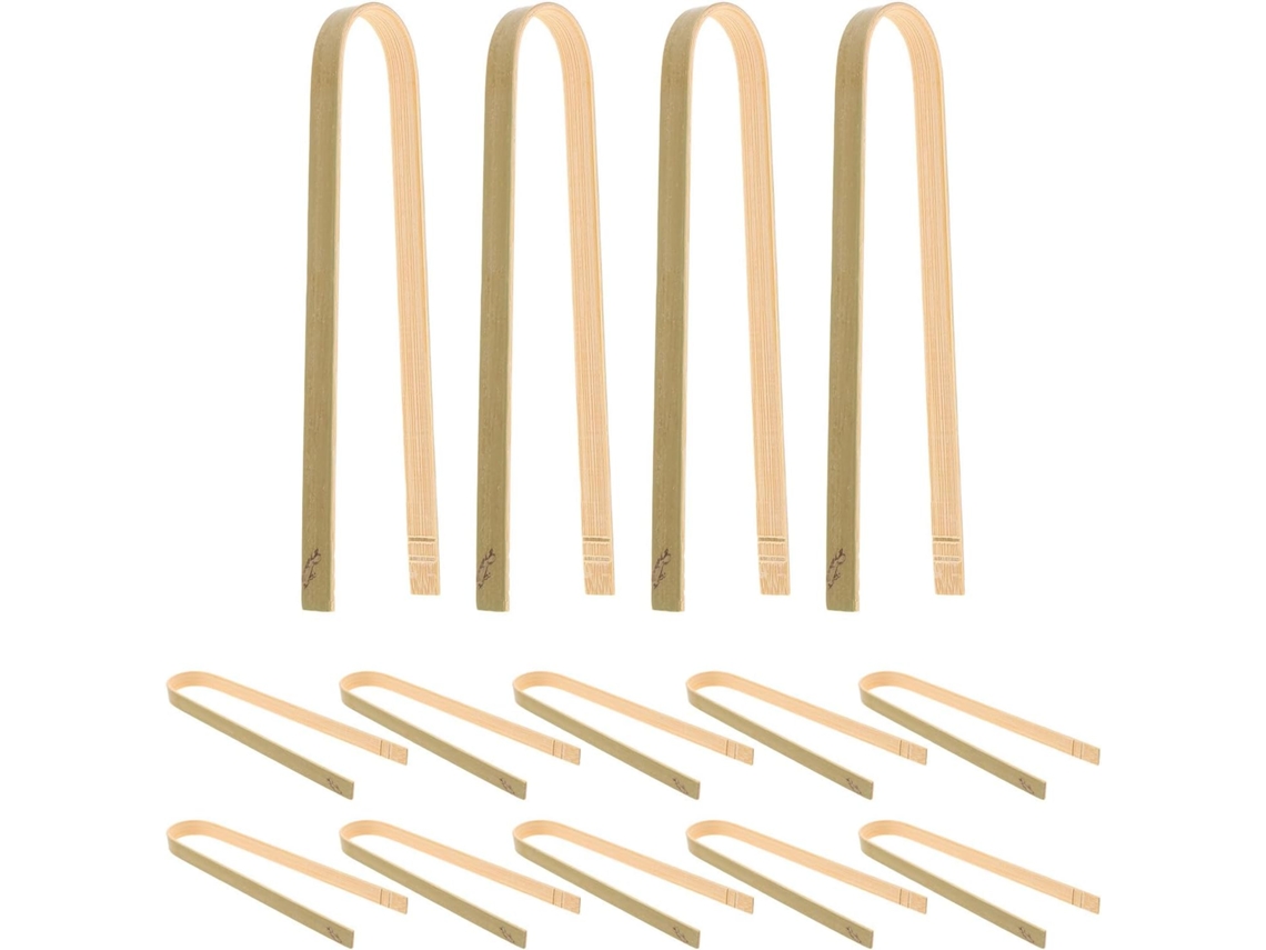 Pinça de Bambu para Cactos Inoomp, 20 Peças. Pinças de Jardim Duráveis com Mecanismo de Retorno. Especialmente CHABERLU