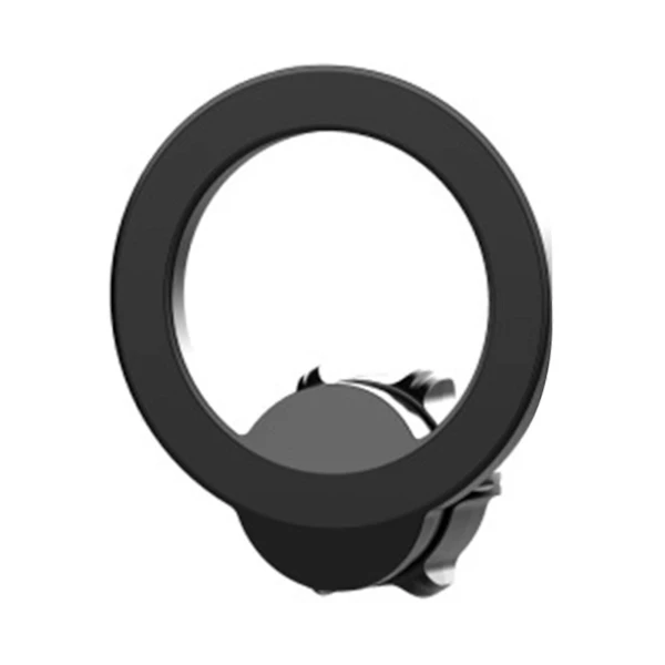 Suporte Magnético Para Carro Com Base Para Celular, Compatível Com Veículos De Até 17 Mm De Diâmetro, Com Junta Universal.