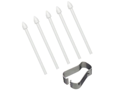 Pontas De Reposição Caneta Stylus Para Samsung Galaxy Tab S7/tab S7fe/tab S7 Plus/tab S7ultra, Com Removedor (5 Pcs - Branco) Spqment