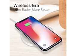 Aetheria base de Carregamento Sem Fio Ultra fina Qi Rápido para Ios e Smartphones Padrão Qi