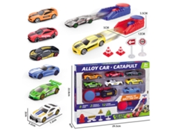 Miniaturas de Carros Deslizantes em Escala 1/64, Brinquedos Infantis MDUG (8 Carros)