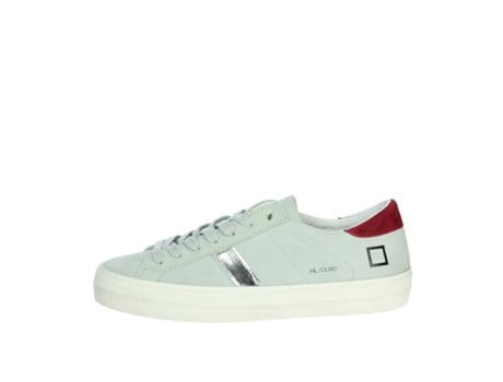 Sapatilhas De Mulher D.a.t.e. Bassa Hl Cl Algodão Branco (37)