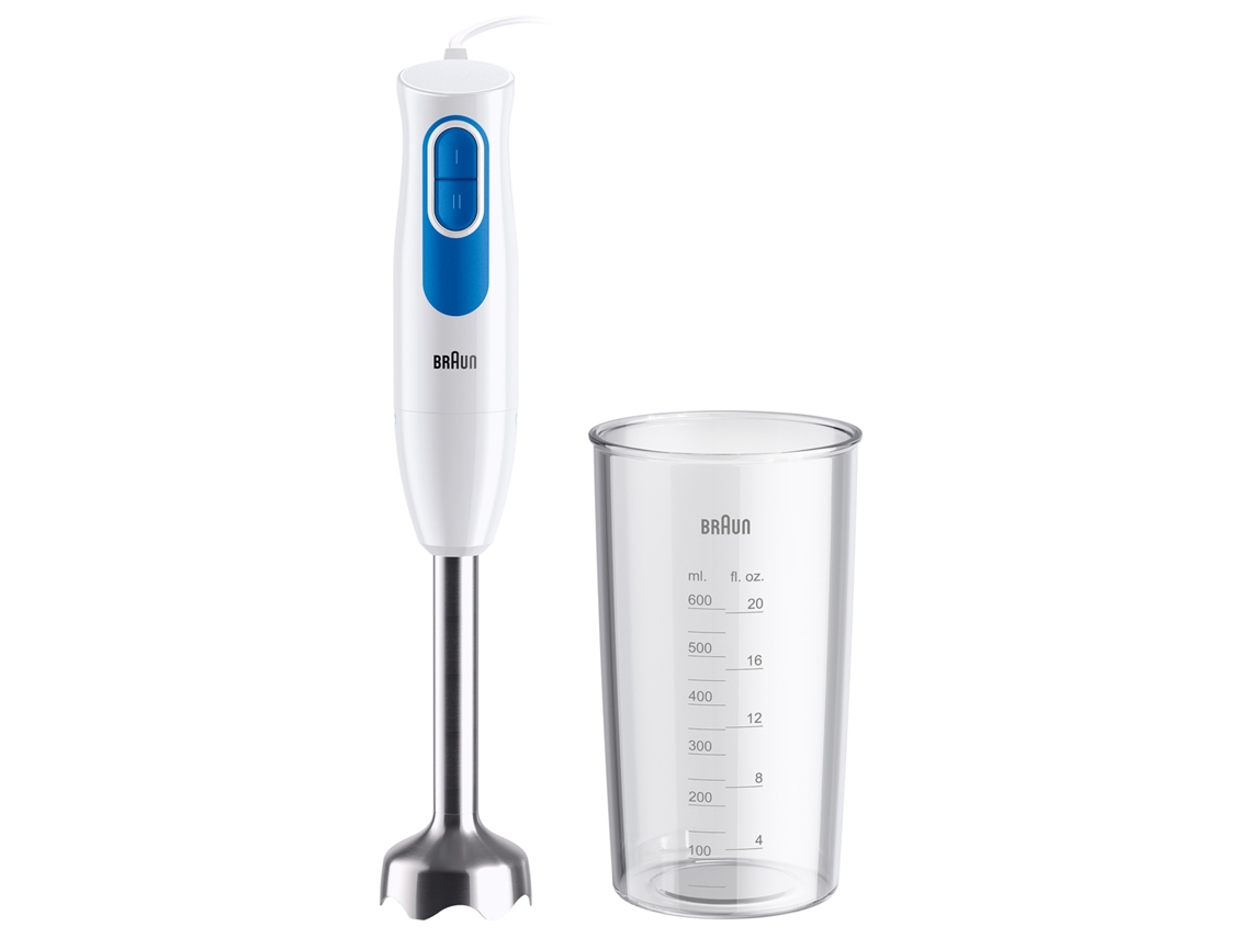 Varinha Mágica + 1 Acessório BRAUN MultiQuick 2 MQ20.001MWH (600 W - Branco)
