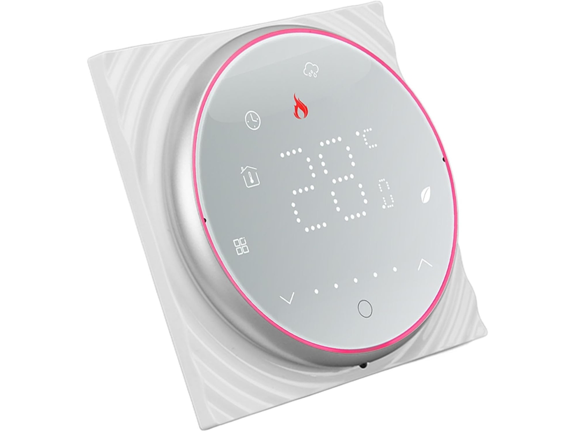 Termostato Programável Com Visor Led Para Controle De Aquecimento E Resfriamento.