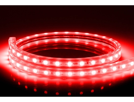 Fita LED Regulável PRISMICA 220V AC 60 LED  (2m - Vermelho)