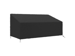 Capa Protetora para Móveis de Jardim 218x111x63 101 Cm Cobertura de Móveis de Tecido Oxford 600d Impermeável para Sofás Bancos Ge