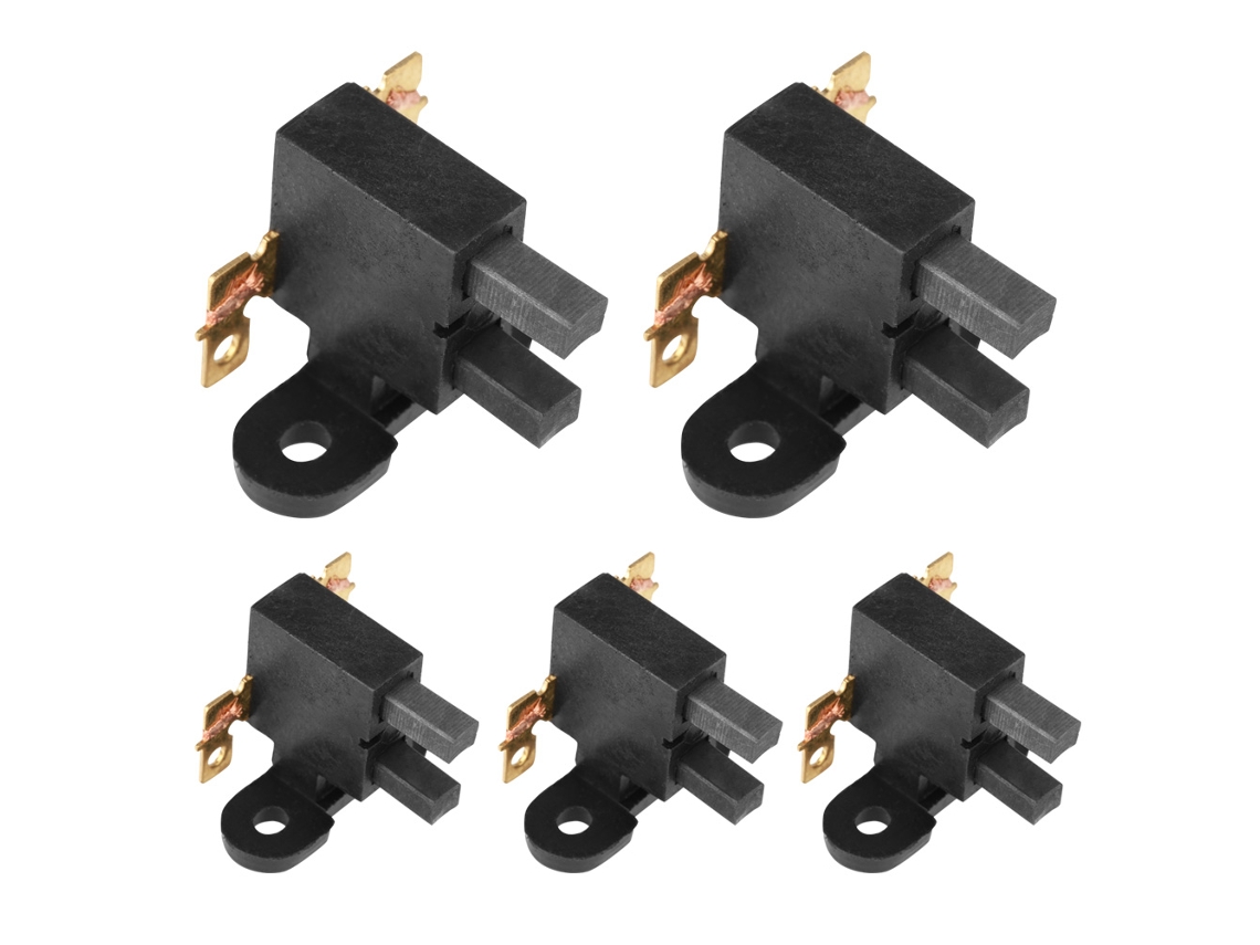 5 Peças Conjunto De Carbon Brush Para Acessórios De Gerador De Gasolina 2kw-3kw