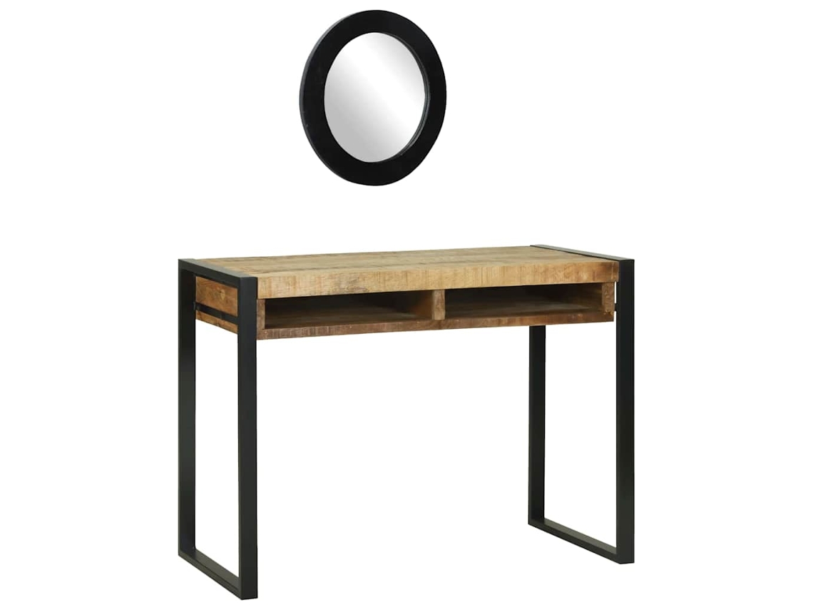 Vidaxl Mesa De Vestir Castanho 100 X 50 X 75 Cm