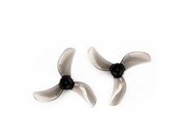 Hélice Gemfan 1208 31mm 4 Pás 0.8/1.0/1.5mm Transparente Vermelha 4 Pares para Motor 0802 25000kv Drone Whoop Diy Fpv MDUG (1.2")