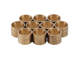 Yncm-10pcs Bola De Bilhar Ponta De Cobre 10mm Ferrules
