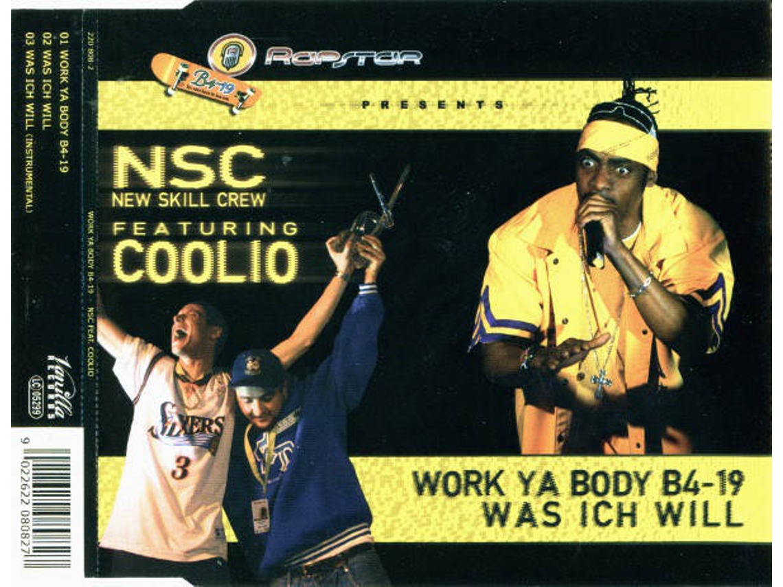 CD NSC  Featuring Coolio - Work With It!!! (1CDs)