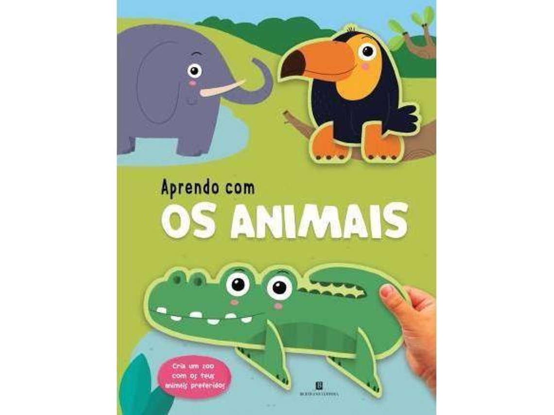 Livro Aprendo com os Animais de Susana Hoslet Barrios (Português)