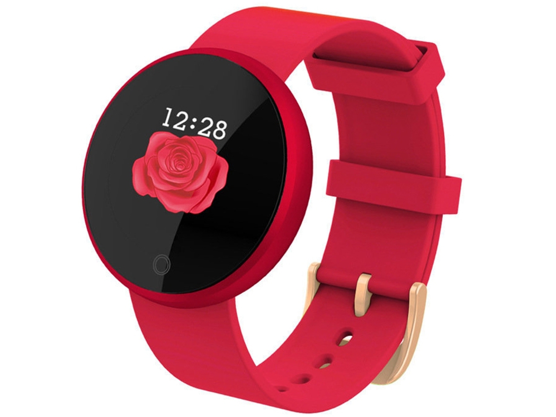 Smartwatch ENZON Vermelho