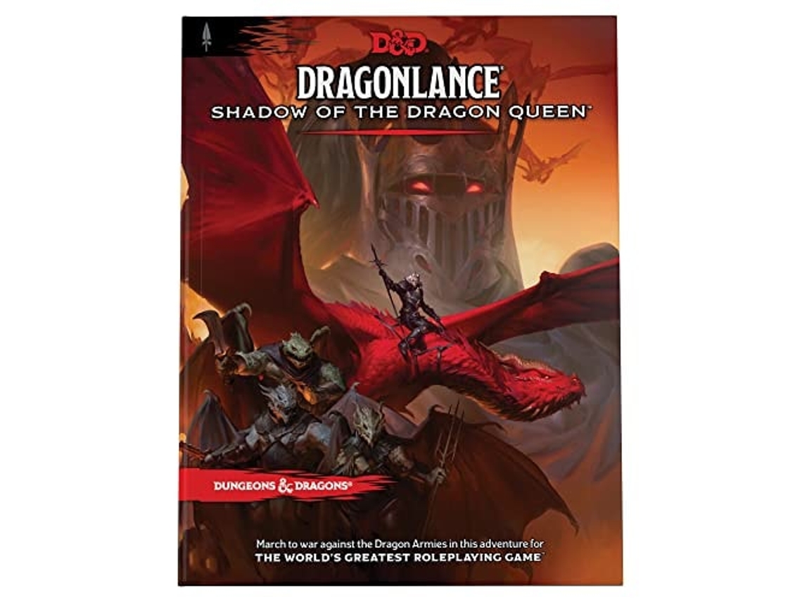 Livro Dragonlance Shadow of the Dragon Queen de Wizards RPG Team (Inglês - Capa Dura)