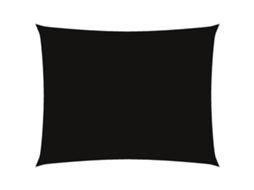 Vela Para Sol Tecido Oxford Retangular 5x7 m Preto MAISON EXCLUSIVE