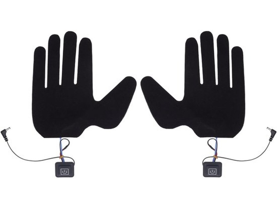Luvas Quentes - Padrão De Calor - Aquecimento Rápido - Preto - Temperatura Ajustável - Ideal Para Atividades Ao Ar Livre - Tamanho Único