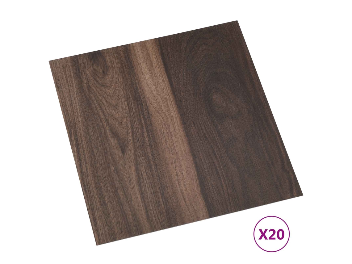 Pranchas de Piso Autoadesivo 30,5 X 30,5 Cm 20 Pcs Pvc MAISON EXCLUSIVE