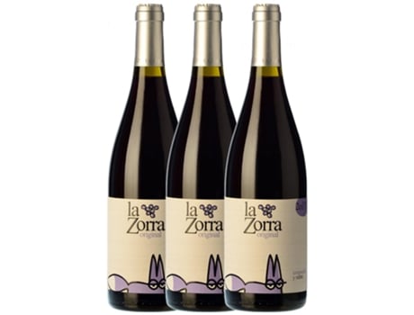 Vinhos La Zorra Vinho de Calidad Sierra de Salamanca Joven 75 cl (Caixa de 3 unidades)