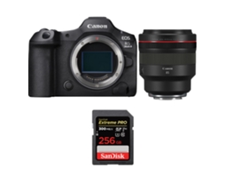 Eos R5 Mark Ii + Rf 85mm F/1.2 L Usm + 1 Sandisk 256gb Uhs ii 300mb/s + Ebook “20 Dicas para Fotos Que Impressionam” CANON