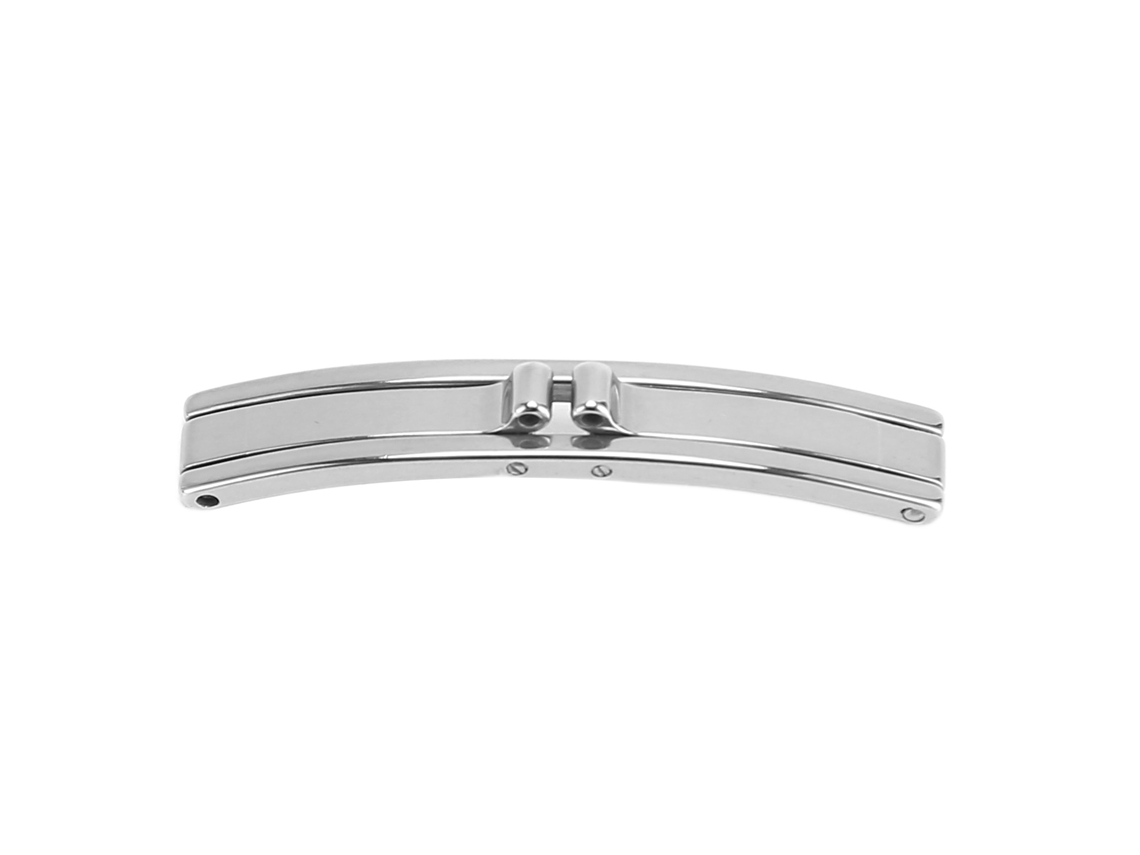 Fivela Plegável Universal Aço Inoxidável Para Pulseiras Relógio