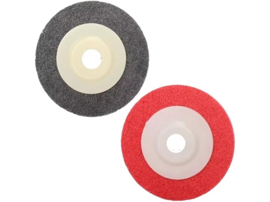Disco De Lixa Fibra Nylon 4 Polegadas Para Esmerilhadeira Angular,