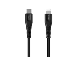 Cable CANYON Lightning a Usbc  1.2M Negro