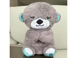 Lontra para Hora de Dormir Peluche Musical com Movimentos, Sons e Luzes Suaves. Presente Ideal para Bebés a Partir Dos 0 Meses.