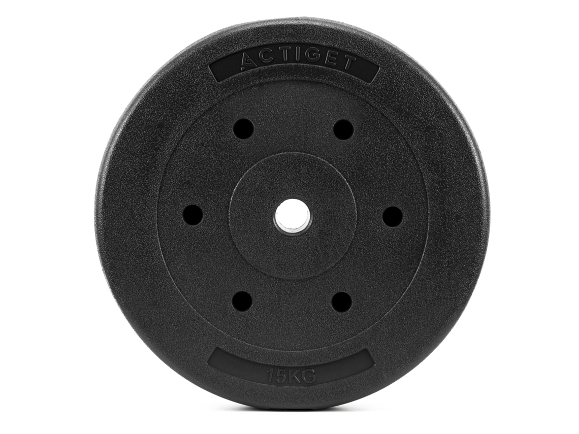 Carga De Material Betuminoso: 15 Kg. Recipiente De Compósito, Com Diâmetro De 29 Mm. Disco Para Halteres.