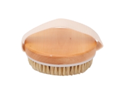 Escova Corporal Exfoliante Com Cabeça De Massagem Para Banheiro - Cabelos Macios E Densos, Limpeza Profunda E Remoção De Pele Morta