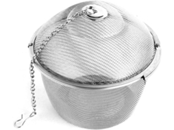 Infusor De Chá Extra Grande Em Aço Inoxidável Com Trava Giratória E Malha, Ideal Para Infusor De Especiarias, 11 Cm /4, 3 Polegadas