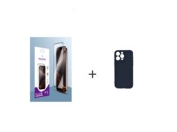Vidro Com Cola Completa Eleventek Iphone 14 Pro Max E Capa Iphone 14 Pro Max-preto-zt-5808