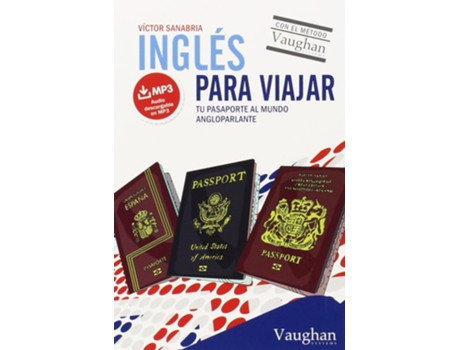Livro Ingles Para Viajar Da Editorial Vaughan De Víctor Sanabria (espanhol)