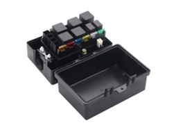 1 Conjunto De Caixa De Fusíveis, Relés E Suporte Para Barco Automotivo Com Distribuição Elétrica Atc