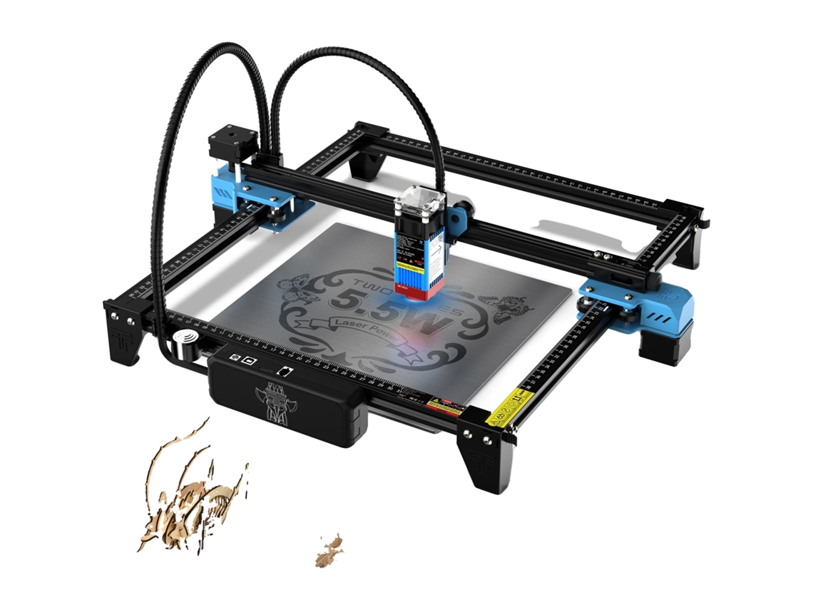 Gravador A Laser 5,5w 300mm X 300mm Mã³dulo Motorizado Ajuste De Altura Atã© 40mm Oem