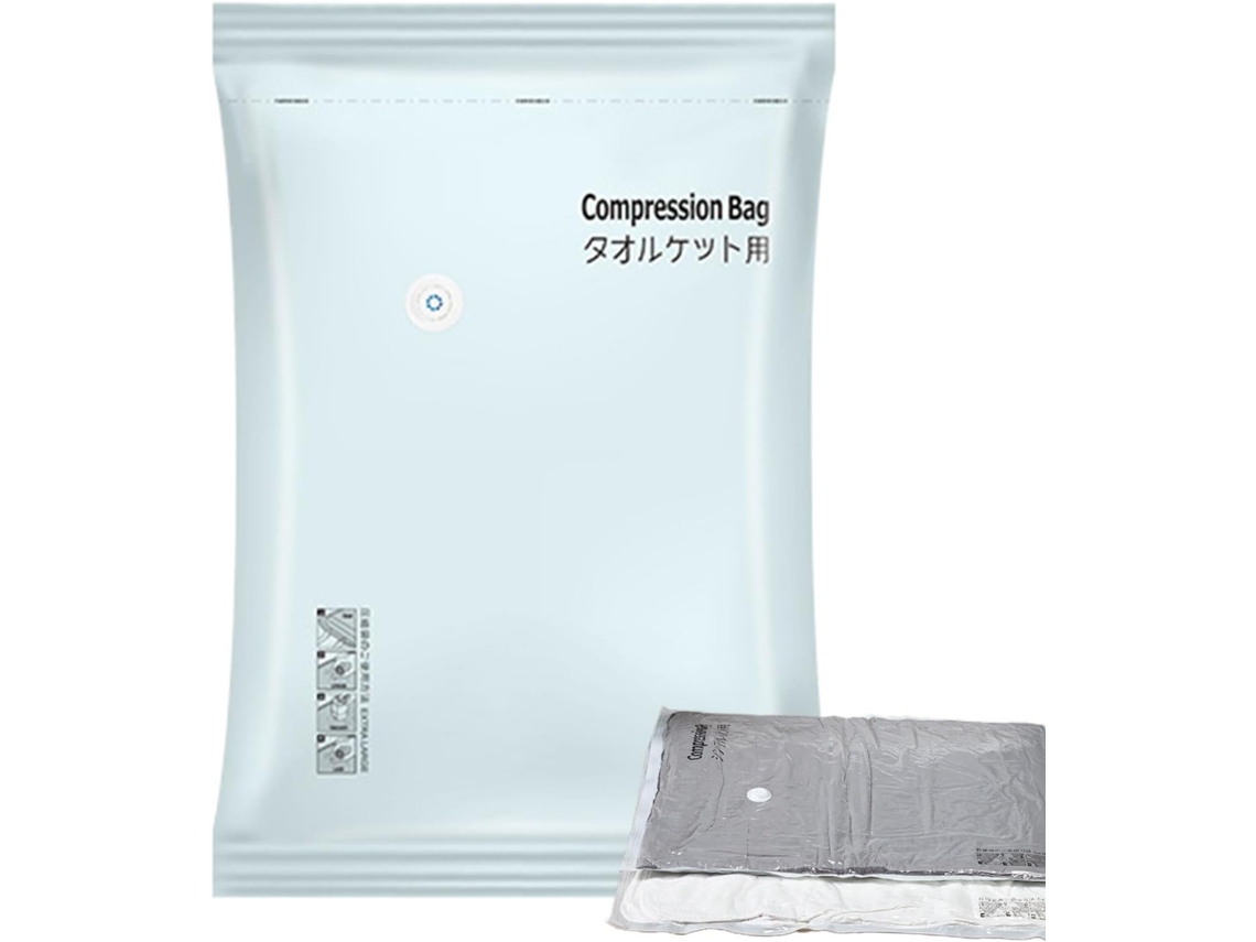 Sacos a Vácuo para Roupas Pacote de Compressão Viagens, Impermeável, Resistente À Umidade, Grandes CHABERLU