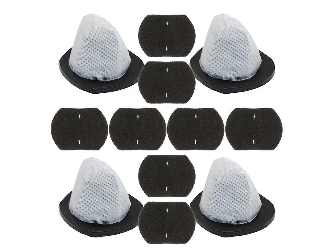 Conjunto De 12 Filtros Hepa E Algodão Filtrante Para Aspirador De Pó Bissell 2030/20303/20306/20307/20309/2030h/2030v/2030x/2030z.