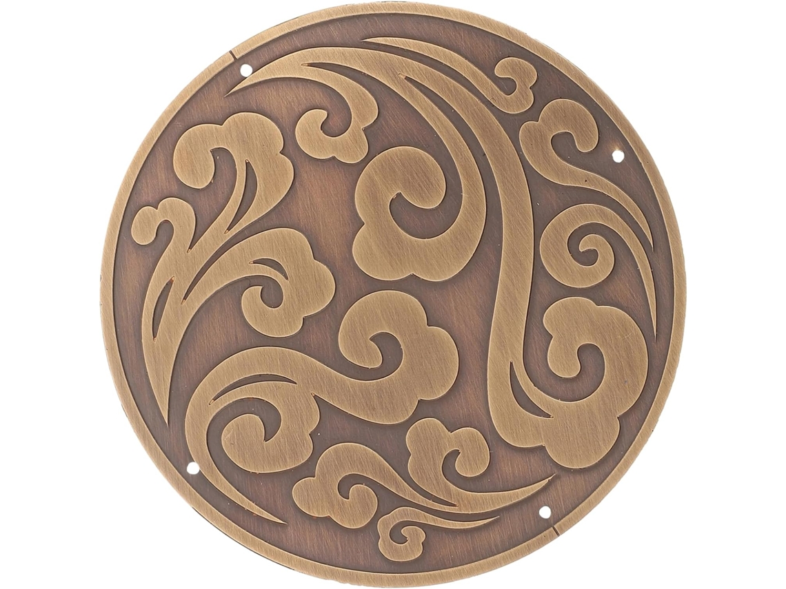 Aplique De Latão Para Portas, 11cm, Estilo Vintage, Para Armários