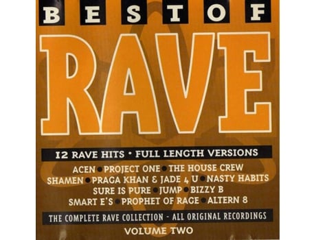 Cd Best Of Rave Volume 2 Low Price Music