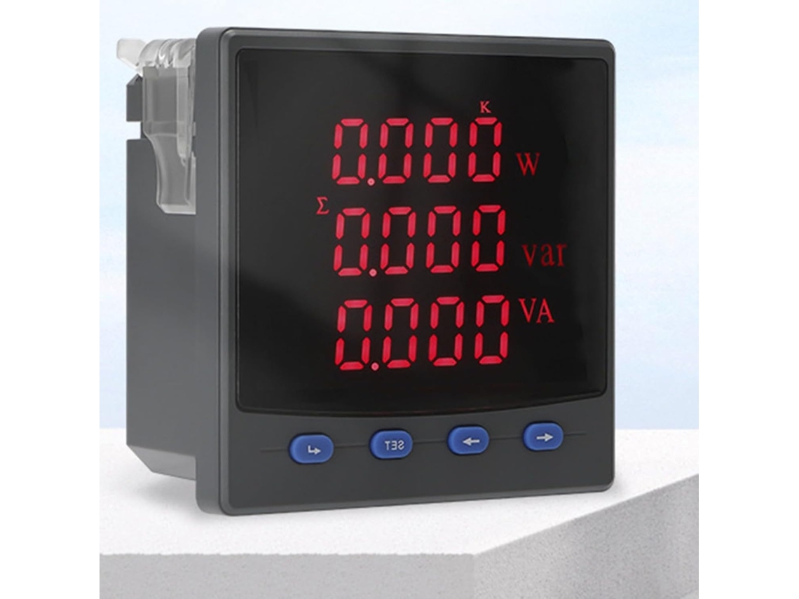 Medidor Trifásico Digital Multifuncional Com Led E Interface Rs485
