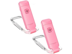 Luminária De Leitura Led Com Clipe Giratório, Recarregável Via Usb, Ideal Para Leitura Na Cama, Com 4 Cores E Brilho
