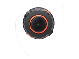 Kit de substituição para cabeçote de corte em plástico tratado termicamente, nas cores preto e laranja, para ferramenta de poda, 13300 rpm.