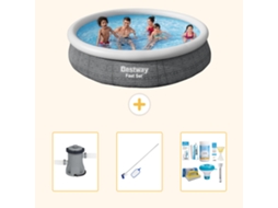 Bestway Piscina Bestway Fast Set Redonda - 366x76 Cm - 4-peças S22667
