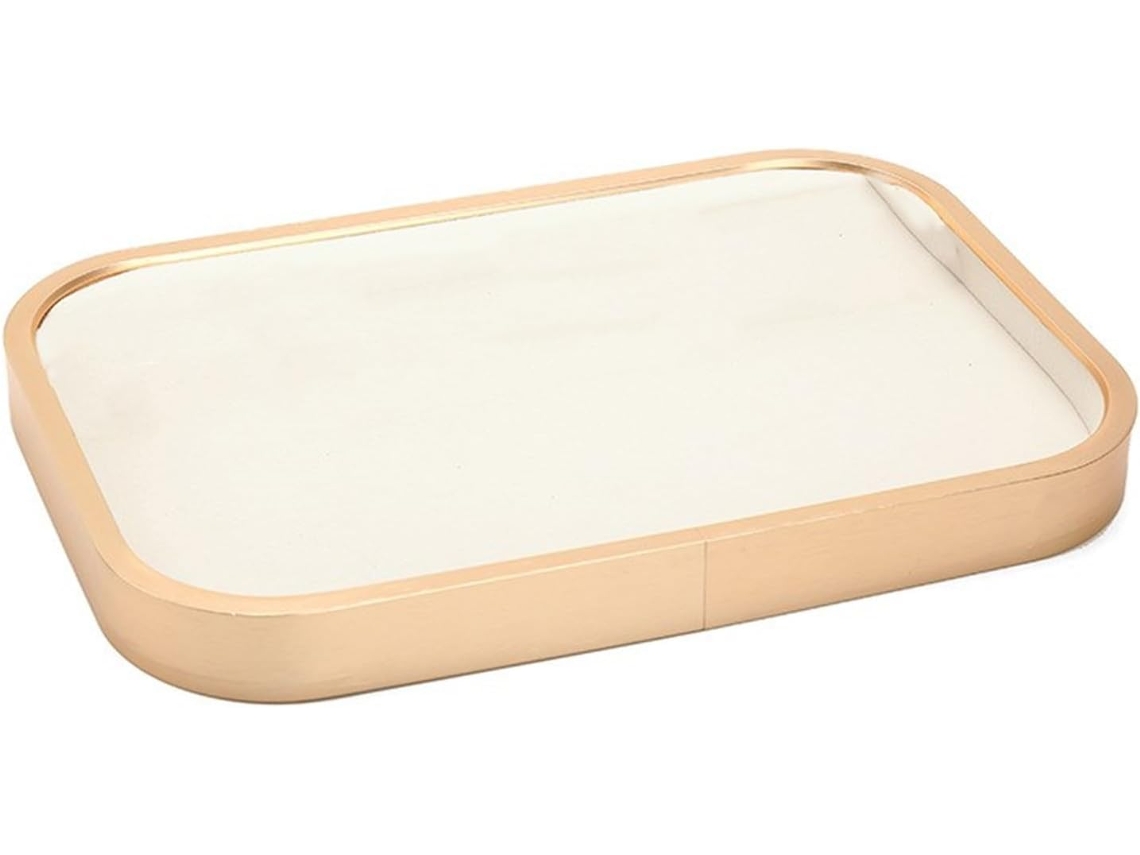Bandeja Elegante Para Joias, Ideal Para Gavetas, Estojo Empilhável E Acessório Decorativo Sofisticado Para Sua