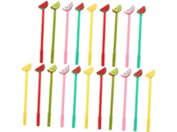 Stobok Conjunto De 20 Canetas Gel Coloridas Em Formato Frutas, Ideais